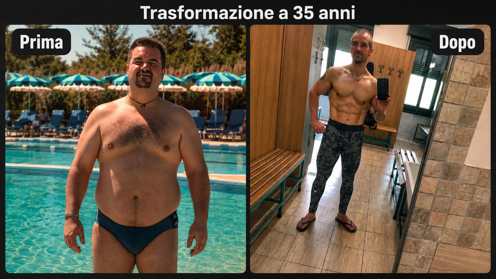 A 35 anni ho perso 38 kg e trasformato il mio corpo. Ora ci riprovo a 49