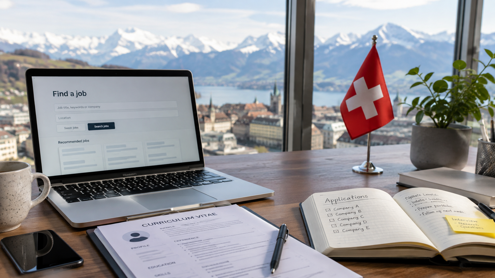 Come cercare lavoro in Svizzera: quello che ho imparato facendolo davvero